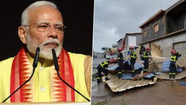 Cyclone Chido: PM Narendra Modi Expresses Grief Over Devastation Caused by Cyclonic Storm in Mayotte, Says ‘India Stands in Solidarity With France, Ready To Extend All Possible Assistance’