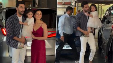 Christmas 2024: Ranbir Kapoor and Alia Bhatt’s Daughter Raha Kapoor Steals the Spotlight With Adorable ‘Merry Christmas’ Wishes to Paparazzi (Watch Video)