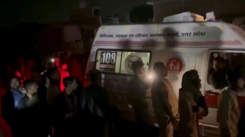 Lucknow Blast: 6 People, Including 2 Children Injured in Explosion at Illegal Cylinder Refilling Site in Uttar Pradesh (Watch Video)