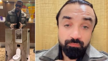 ‘Bigg Boss’ Fame Actor Ajaz Khan Slams Radisson Blu Ahmedabad for Placing Jama Masjid Artwork in Hotel Toilet – Here’s What Happened Next! (Watch Video)