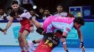 PKL 2024: Arjun Deshwal’s 17 Points Keep Jaipur Pink Panthers’ Playoff Hopes Alive Following Win Over Bengaluru Bulls