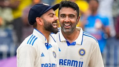 Ravi Ashwin Retires From Intermational Cricket: Virat Kohli Pays Heartwarming Tribute to India All-Rounder, Says ‘His Skill, Match Winning Contributions to Indian Cricket Are Second to None’