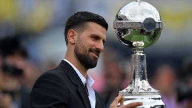 Novak Djokovic Takes Part in Ceremony Before Copa Libertadores 2024 Final