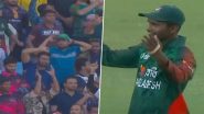 Bangladesh U19 Captain Spotted Encouraging Spectators As They Chant ‘Allahu Akbar’ During Under19 Asia Cup 2024 Final Against India (Watch Video)