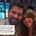 Rohit Sharma Pens Heartwarming Message For His Wife Ritika Sajdeh On Her Birthday (See Post)