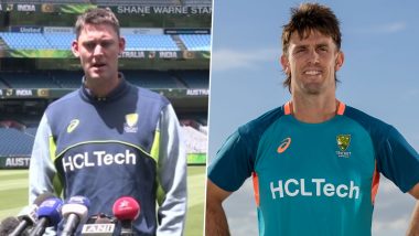 Simon Katich Calls for Mitchell Marsh To Make Way for Beau Webster in 4th Test Against India 