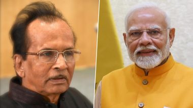 PM Narendra Modi Condoles Passing Away of Renowned Singer Purushottam Upadhyay, Says 'Swarankan Music Compositions in His Melodious Voice Will Always Live in Our Hearts'