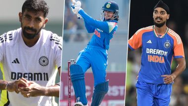 ICC Awards 2024: List of Nominees Including Jasprit Bumrah, Arshdeep Singh, Smriti Mandhana and Other Star Cricketers For Prestigious Accolades