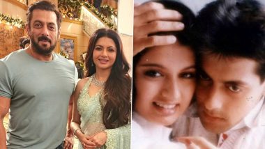 Salman Khan Turns 59: Bhagyashree Wishes Her ‘First Hero’ on His Birthday, Calls Her ‘Maine Pyar Kiya’ Co-Star ‘The Man That Got the Girls Go Hmmm’ (View Post)