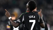 Premier League 2024–25: Bukayo Saka Shines As Arsenal Thrash West Ham in Seven-Goal Thriller