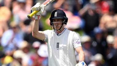 Zak Crawley Becomes Second Player To Hit A Six On First-Over in Test Cricket, Achieves Feat During NZ vs ENG 2nd Test 2024 (Watch Video)