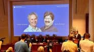 Nobel Prize in Medicine Goes to Victor Ambros, Gary Ruvkun