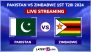 Pakistan vs Zimbabwe 1st T20I 2024 Live Streaming Online in India: How To Watch PAK vs ZIM Cricket Match Free Live Telecast on TV?