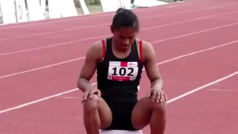 India Ace Sprinter Hima Das Takes a Dip in Ganga at Maha Kumbh 2025