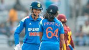 IND-W vs WI-W Dream11 Prediction, 2nd ODI 2024: Tips and Suggestions To Pick Best Winning Fantasy Playing XI Team for India Women vs West Indies Women Match in Vadodara