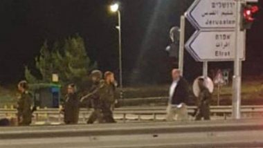 Israel Car Ramming Attack: 1 Injured In in Suspected Car-Ramming in Judea’s Gush Etzion Junction (Watch Video)