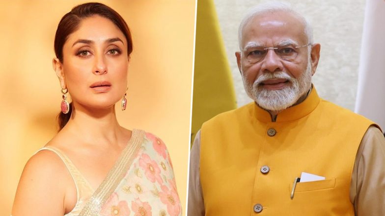 ‘He Is Truly a Global Leader’: Kareena Kapoor Khan Fulfills Lifelong Dream of Meeting PM Narendra Modi, Invites Him to Raj Kapoor’s Centenary Celebrations (Watch Video)