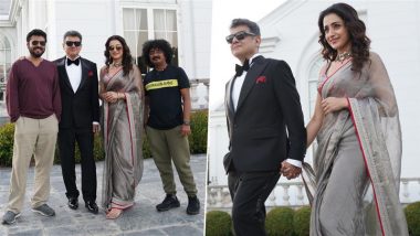 ‘Vidaamuyarchi’: Ajith Kumar and Trisha Krishnan Shine in Stunning New Photos From Final Bangkok Schedule (View Pics)