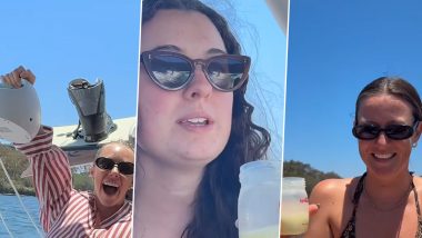 Sarah’s Day Viral Video: Australian Influencer Sarah Stevenson Offers Her Breast Milk to Colleagues at Christmas 2025 Party, Netizens React