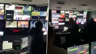 Assad Regime Falls: Syrian Rebels Take Control of Television Centre in Damascus, Video Surfaces