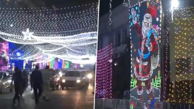 Christmas 2024: Cities Across India Celebrate Christmas With Lights, Prayers and Festivities (See Pics and Videos)