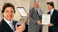 Tom Cruise Awarded US Navy&rsquo;s Top Civilian Honour for Enhancing Military Appreciation Through &lsquo;Top Gun&rsquo; and &lsquo;Mission Impossible&rsquo; Movies
