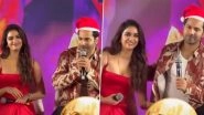 &lsquo;Our New Bride Has Come&rsquo;: Varun Dhawan Playfully Teases &lsquo;Baby John&rsquo; Co-Star and Newlywed Keerthy Suresh at Promotional Event in Mumbai (Watch Video)