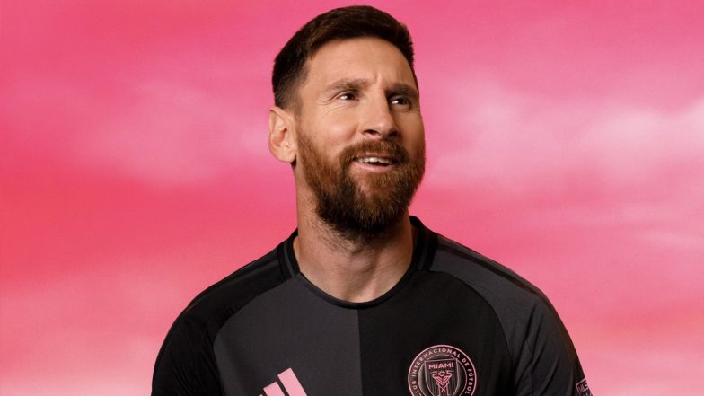 Lionel Messi Pictured in Inter Miami’s New Jersey, Reigning Supporters’ Shield Winners Unveils New Away Kit Ahead of MLS 2025 Season (See Pics)