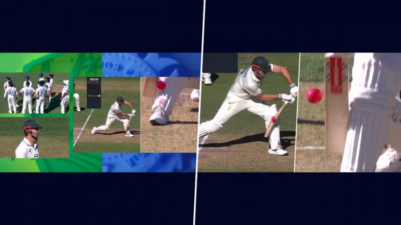 Was Mitchell Marsh Lucky or Unlucky? Controversy Around Batter’s Dismissal After Snickometer Contradicts On-Field Umpire’s Decision Twice During IND vs AUS 2nd Test 2024 (Watch Videos)