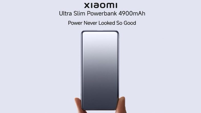 Xiaomi Ultra Slim Powerbank launched in India; Check Price and features