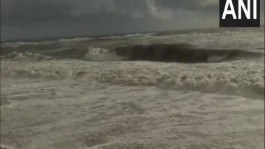 India News | Cyclone Fengal: High Tides at Chennai's Beaches