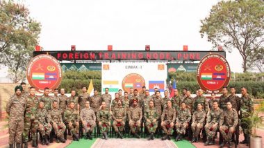 World News | India, Cambodia Armies Commence Joint Table Top Exercise CINBAX in Pune