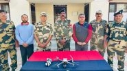 India News | Punjab: BSF Foils Drone Intrusions, Recovers Heroin in Amritsar
