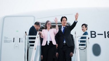 World News | Lai Ching-te's Stopovers in Hawaii, Guam Indicate Taiwan-US Alliance to Counter China's Belt and Road Initiative, Says Expert