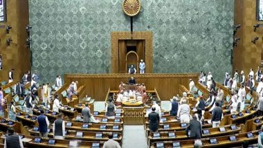 India News | Parliament Winter Session 2024: Lok Sabha, Rajya Sabha Adjourned Till Dec 3 Amid Opposition Ruckus