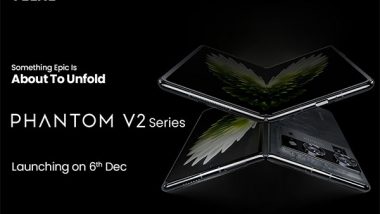 Business News | TECNO PHANTOM V2 Series Set to Dominate Foldable Innovation with Grand Debut on December 6