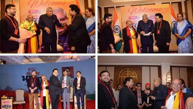 Business News | Dr. Basant Goel Honored by Vice President Dhankhar for Philanthropy and Social Welfare