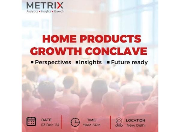 Business News | Metrix to Bring Together Industry Leaders to Discuss Growth Opportunities of Rs 3.50 Lakh Cr. Market for Home Products