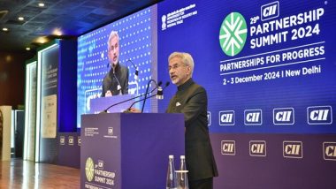 World News | Strategic Convergence with US Has Grown Deeper with Time: EAM Jaishankar at CII Summit