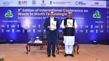 Business News | 9th International Conference on Waste to Worth Was Organized by CII