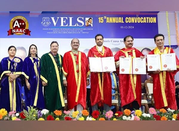 Business News | Vels Institute of Science Technology and Advanced Studies (VISTAS) Celebrates Academic Excellence and Honors Actor S.J.Suryah and Coach Pullela Gopichand