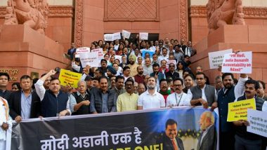 India News | Lok Sabha Secretariat Urges MPs to Not Hold Protests in Front of Parliament Gates to Avoid Hindrance in Movement