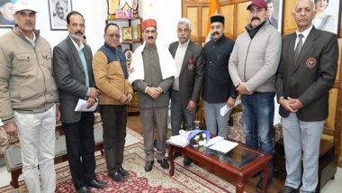 India News | Himachal State Masters Games Association Delegation Meets CM Sukhu