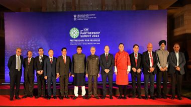 World News |  EAM Jaishankar Meets Global Ministers at 29th CII Partnership Summit 2024 in Delhi