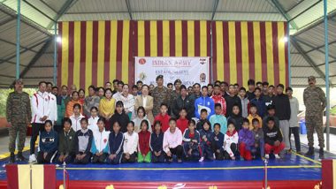 India News | Manipur: Indian Army Establishes Wushu Sanda Arena in Bishnupur