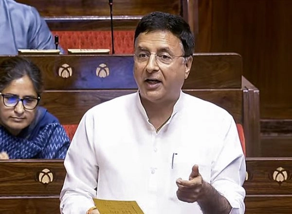 India News | Congress' Randeep Surjewala Moves Adjournment Motion in RS to Discuss 'grave Agrarian Crisis', Farmers' MSP Demands