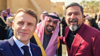 Entertainment News | Grammy-winner Ricky Kej Meets French President Emmanuel Macron, Prince Badr Bin Abdullah Bin Farhan Al-Saud in Riyadh