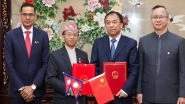 World News | Nepal, China Sign Framework for Belt and Road Cooperation Replacing 'grant Financing' with 'aid Financing'