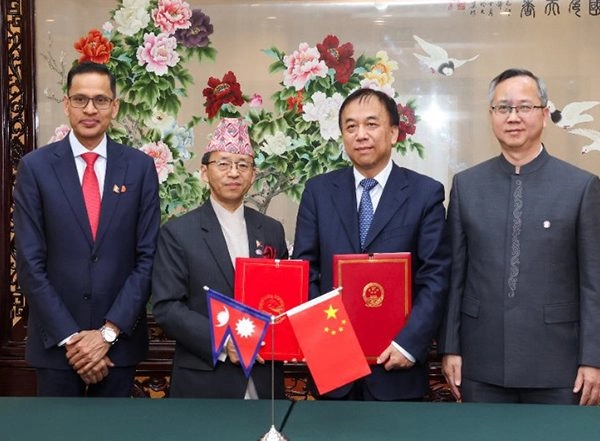 World News | Nepal, China Sign Framework for Belt and Road Cooperation Replacing 'grant Financing' with 'aid Financing'