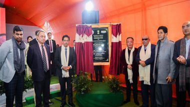 India News | Meghalaya CM Conrad K Sangma Unveils Foundation Stone for Shillong Ropeway Project